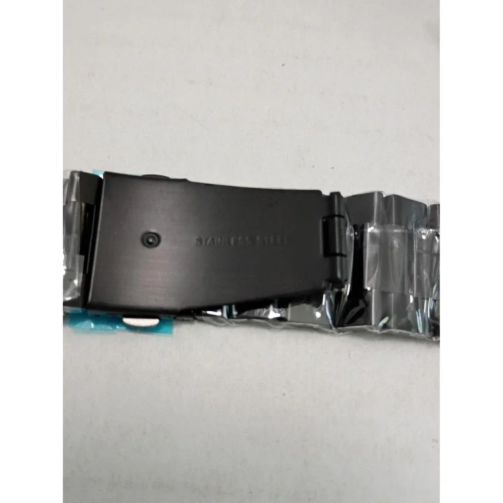 Black Stainless Steel Watch Band Quick Release Replacement Band 20mm 22mm
